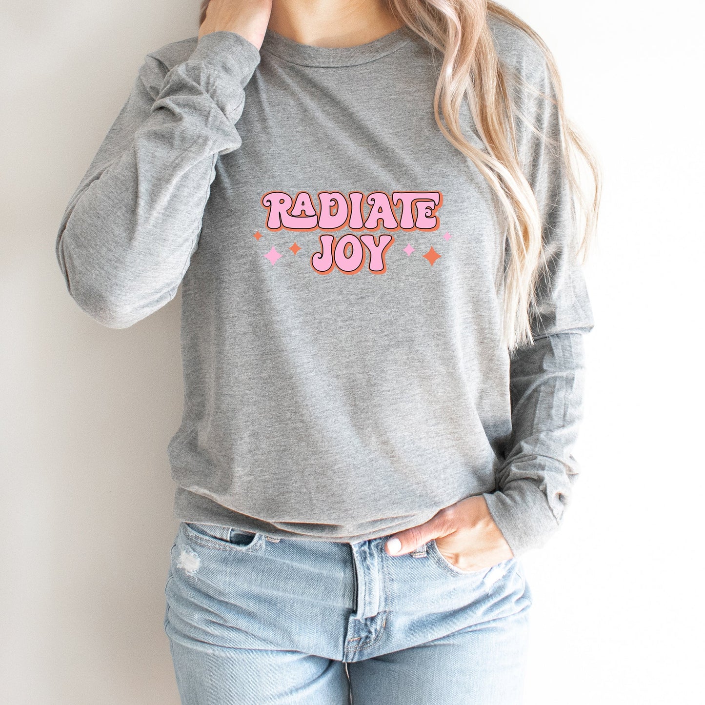 Radiate Joy | Long Sleeve Crew Neck