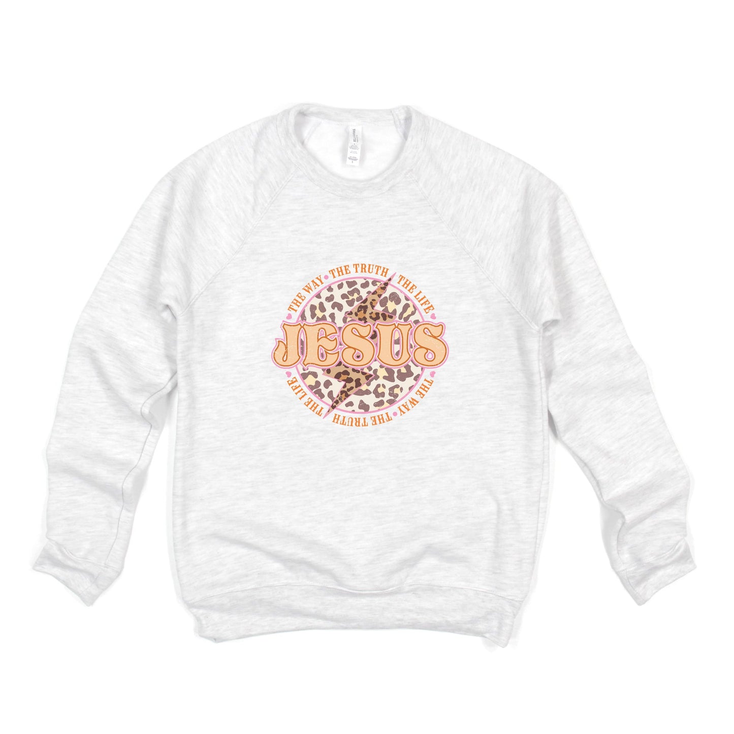 Jesus Leopard | Bella Canvas Premium Sweatshirt