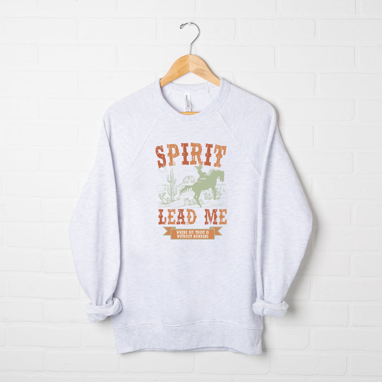 Spirit Lead Me Western | Bella Canvas Sweatshirt