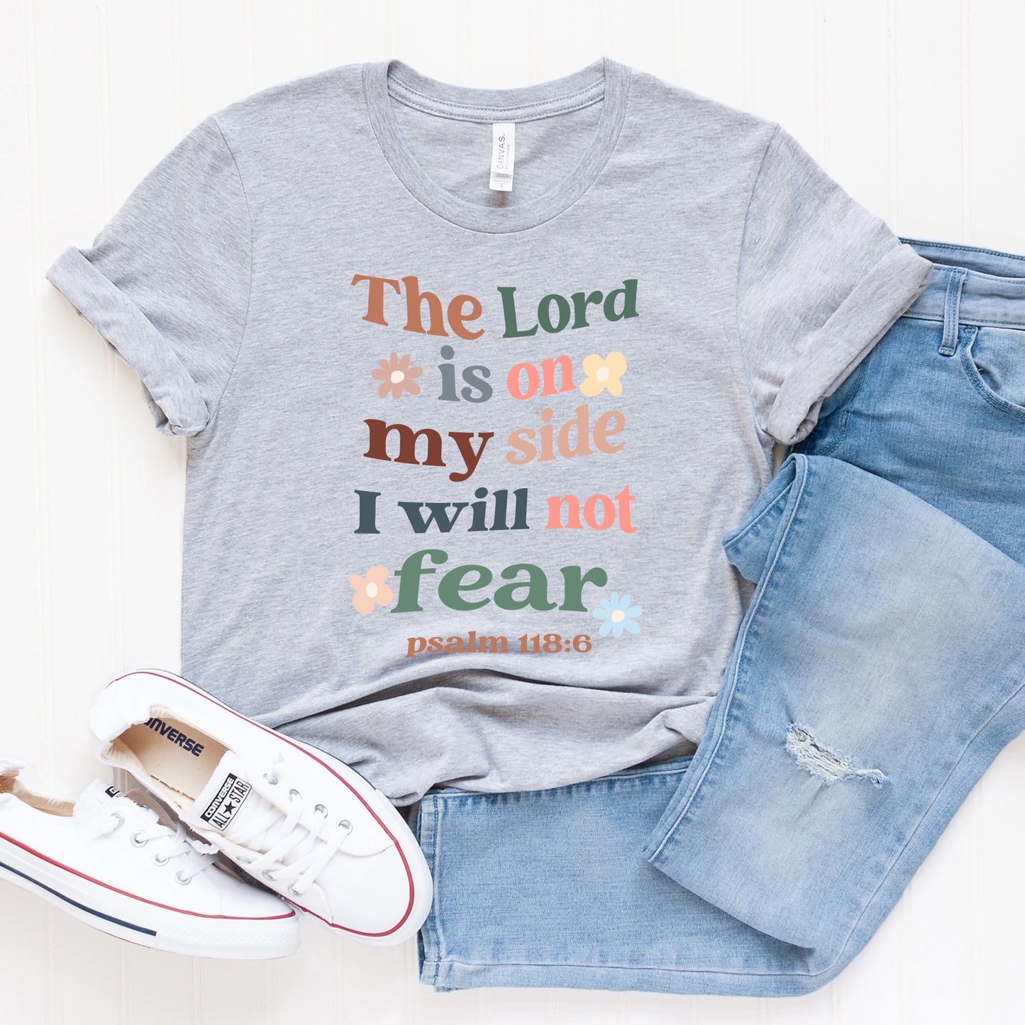 The Lord Is On My Side | Short Sleeve Crew Neck