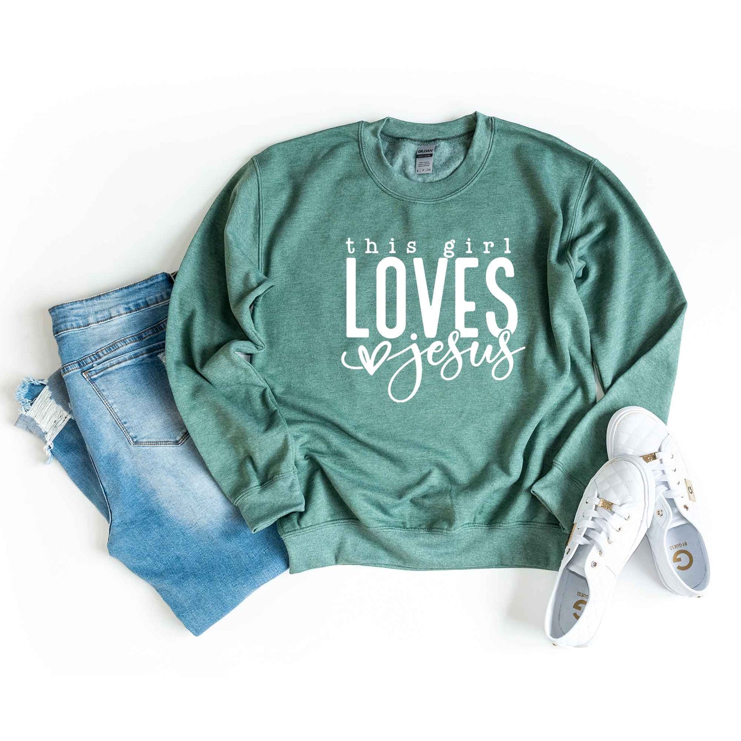 This Girl Loves Jesus | Sweatshirt