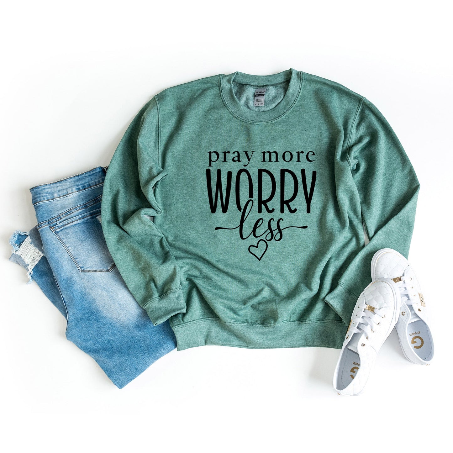 Pray More Worry Less | Sweatshirt