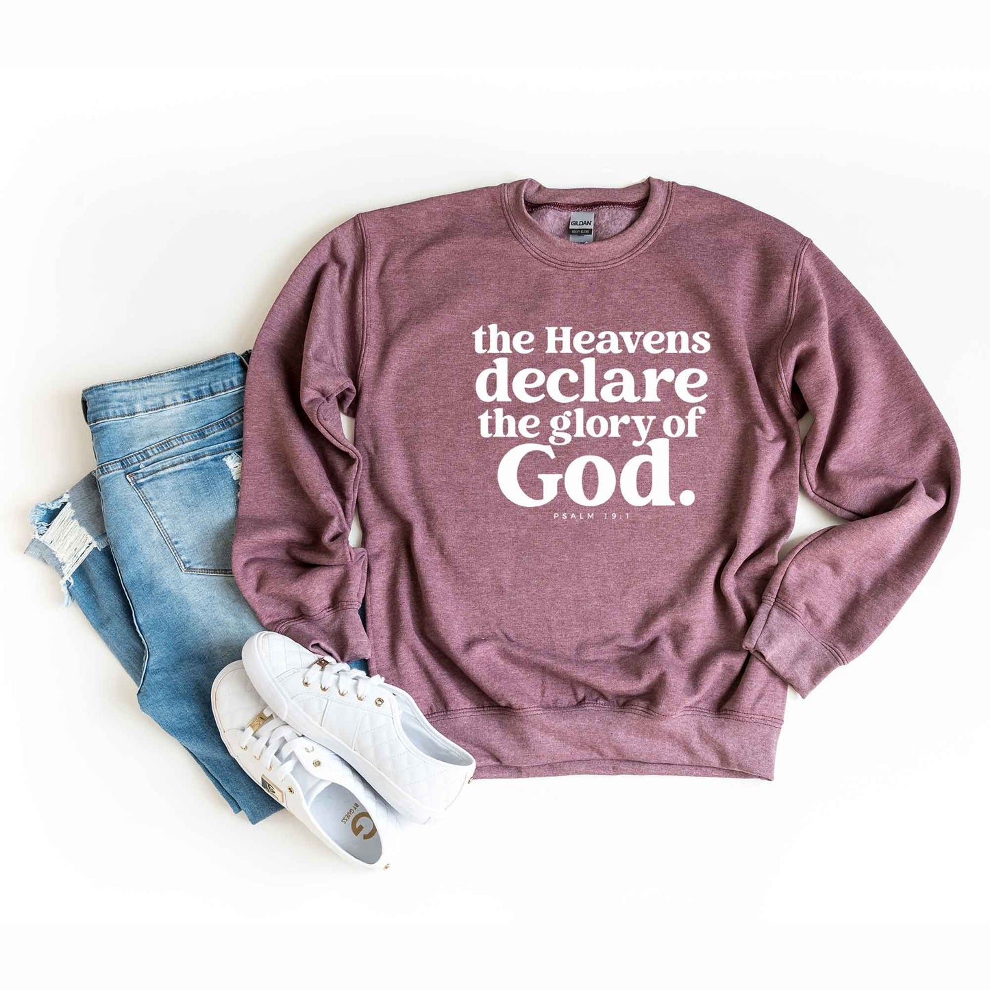 The Glory Of God Scripture | Sweatshirt