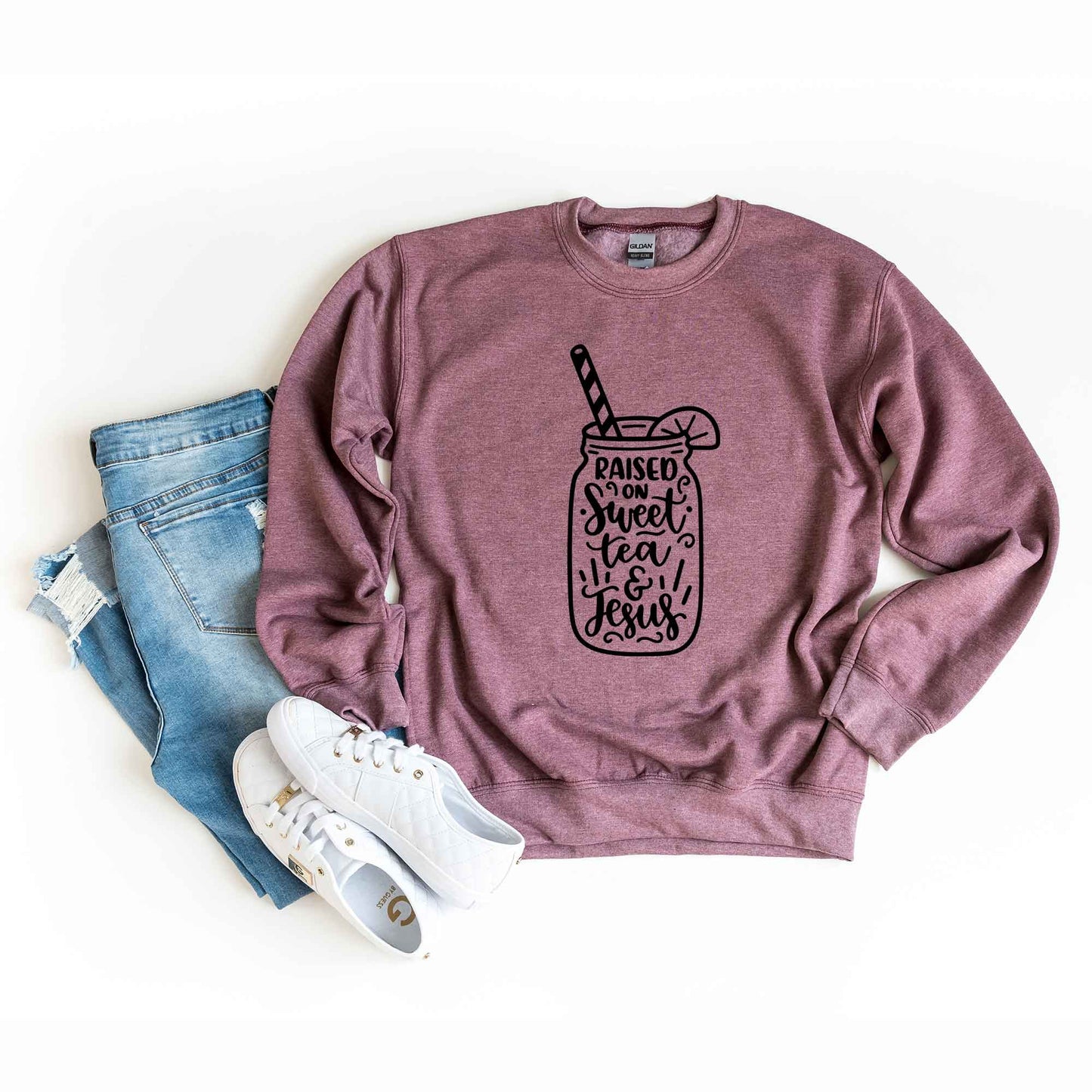 Sweet Tea And Jesus | Sweatshirt