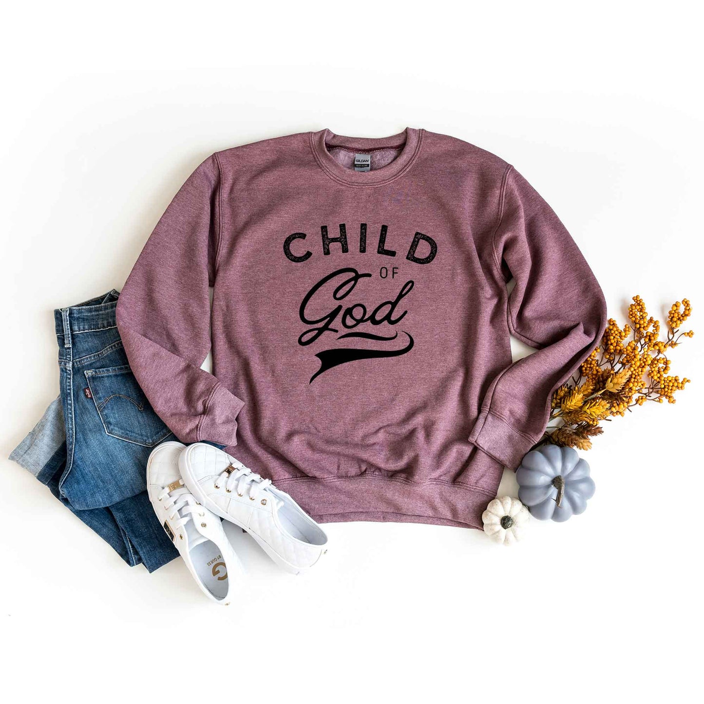 Child Of God Distressed | Sweatshirt