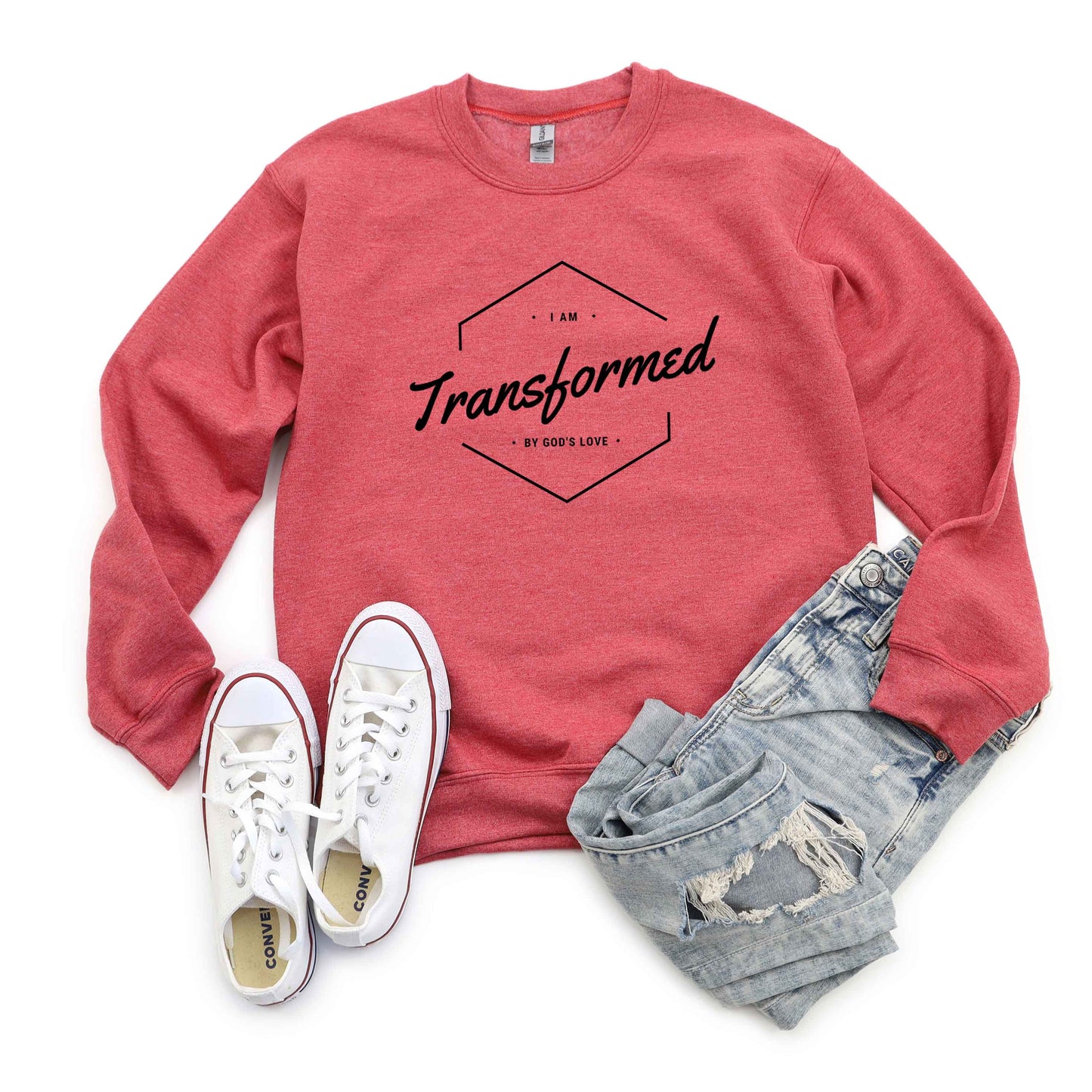 I Am Transformed By God's Love | Sweatshirt