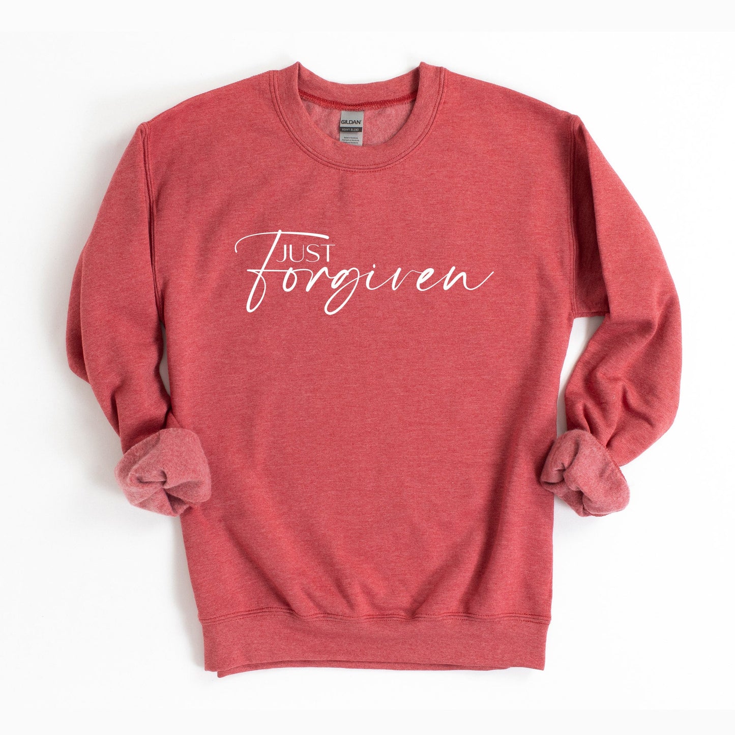 Just Forgiven Cursive | Sweatshirt