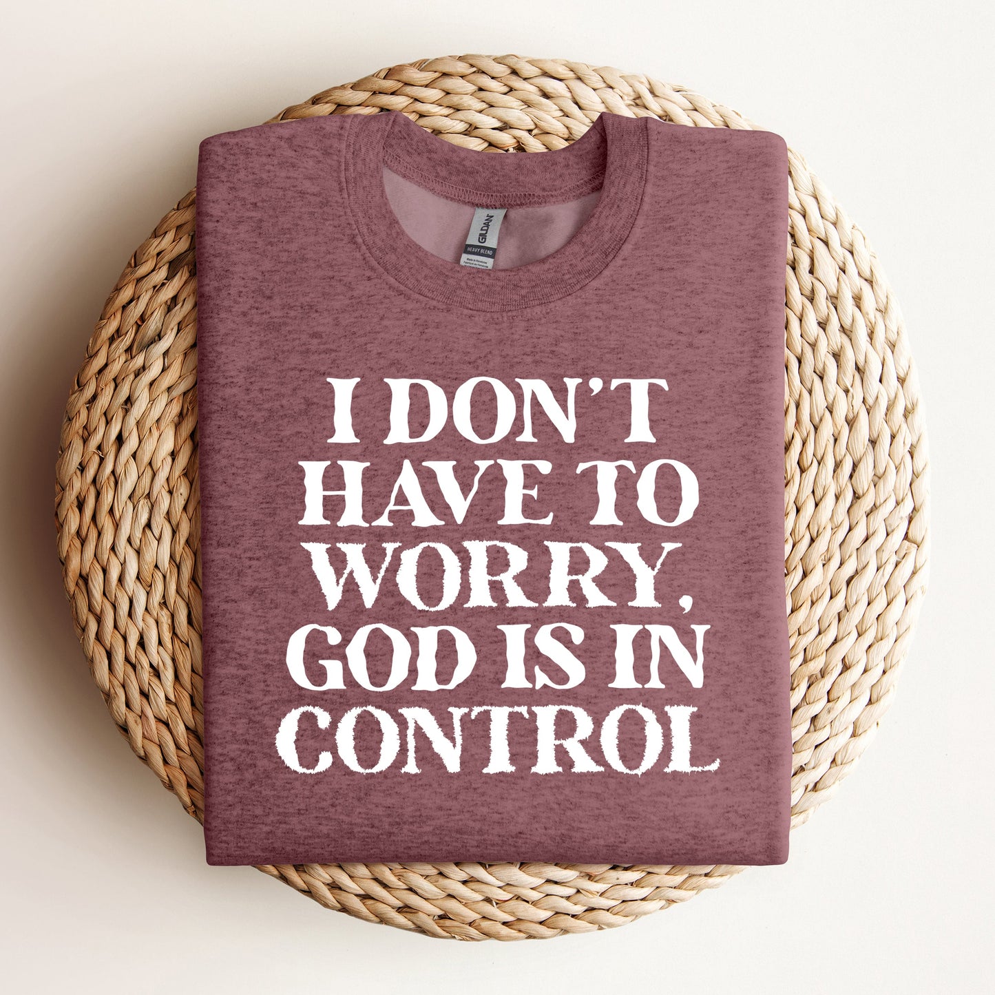 God is in Control | Sweatshirt