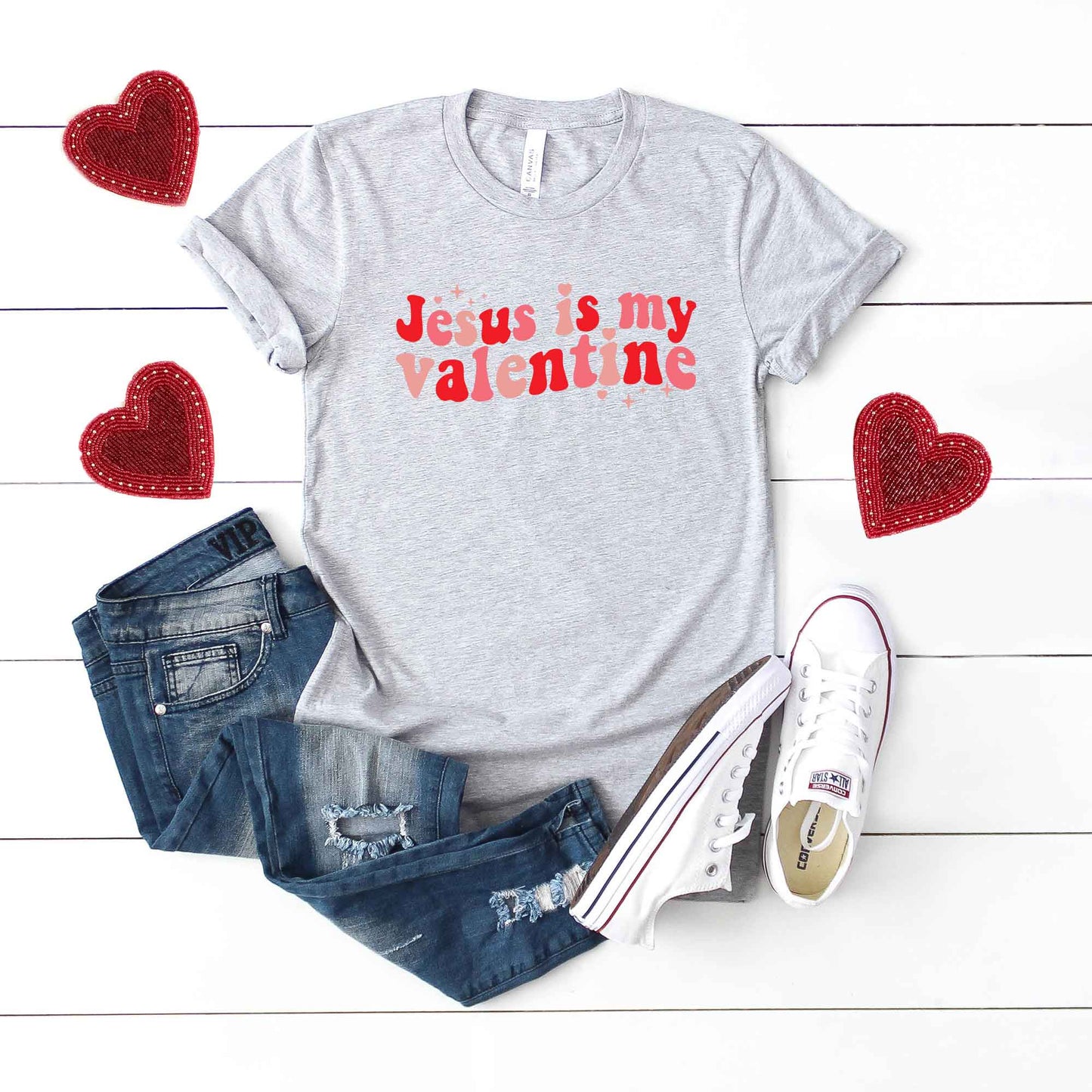 Jesus Is My Valentine | Short Sleeve Crew Neck