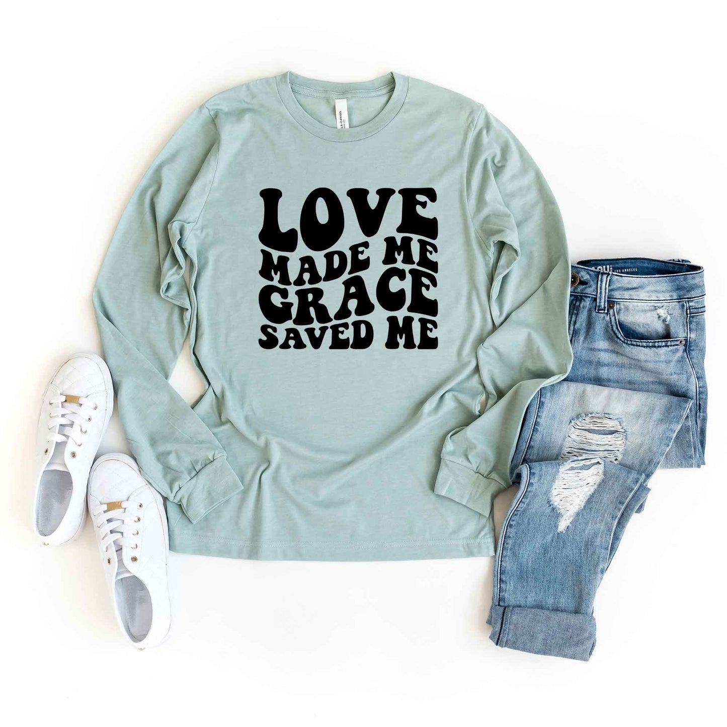 Love Made Me | Long Sleeve Crew Neck