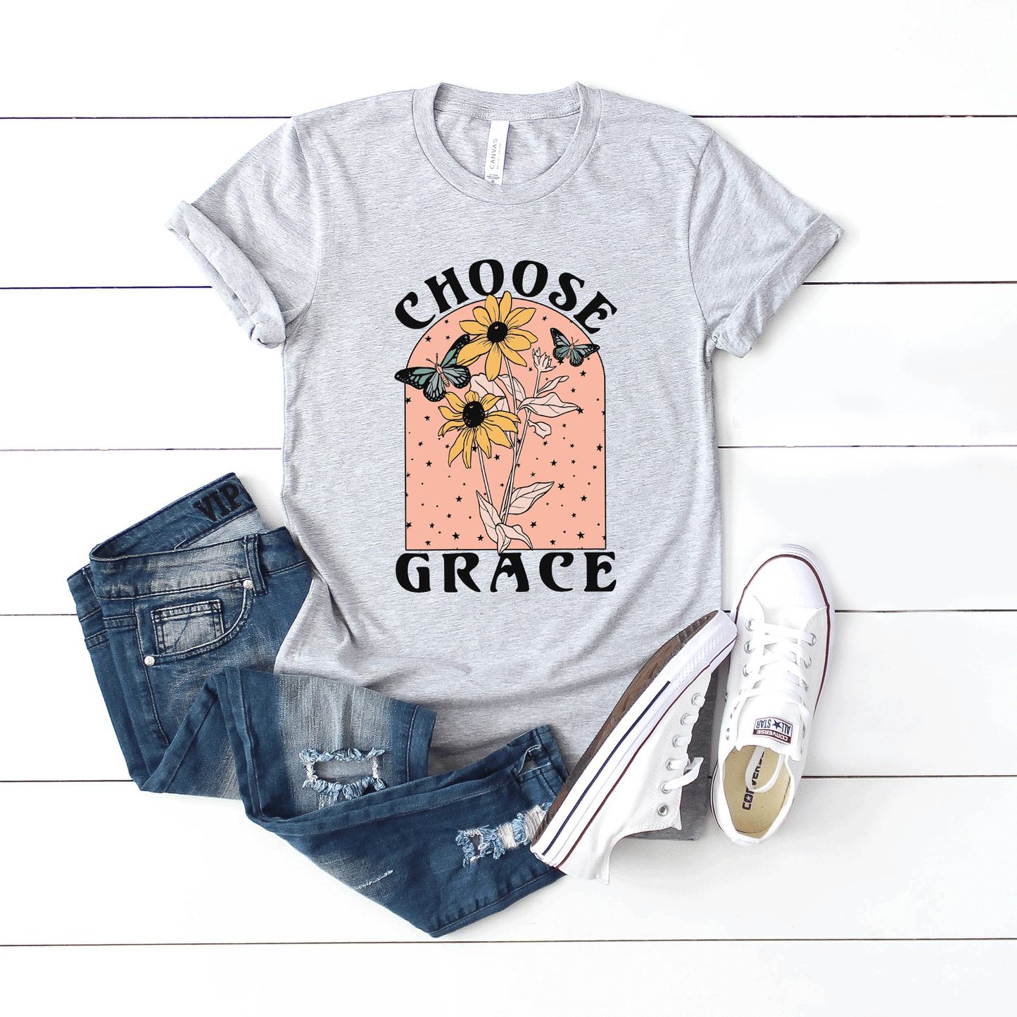 Choose Grace | Short Sleeve Crew Neck