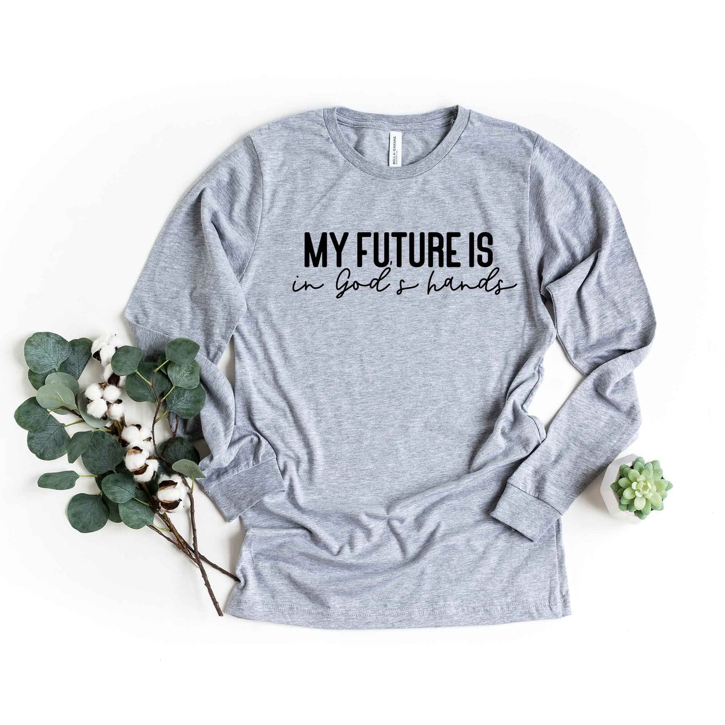 Future Is In God's Hands | Long Sleeve Crew Neck