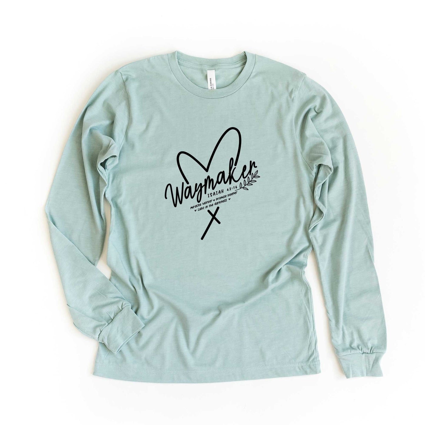 Waymaker Heart | Long Sleeve Crew Neck