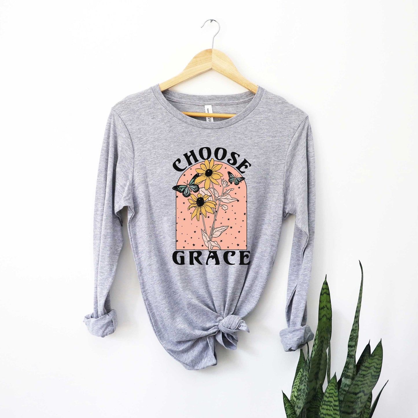 Choose Grace | Long Sleeve Crew Neck