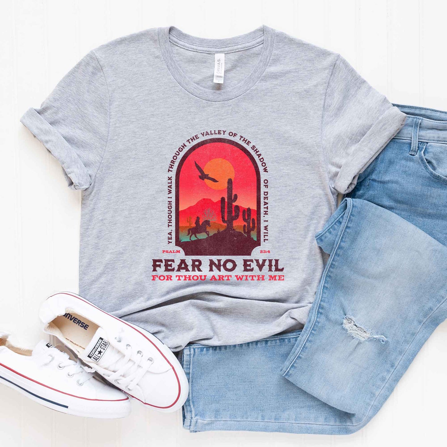 Fear No Evil | Short Sleeve Crew Neck