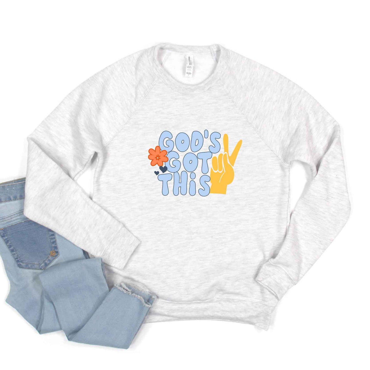 God's God This | Bella Canvas Premium Sweatshirt