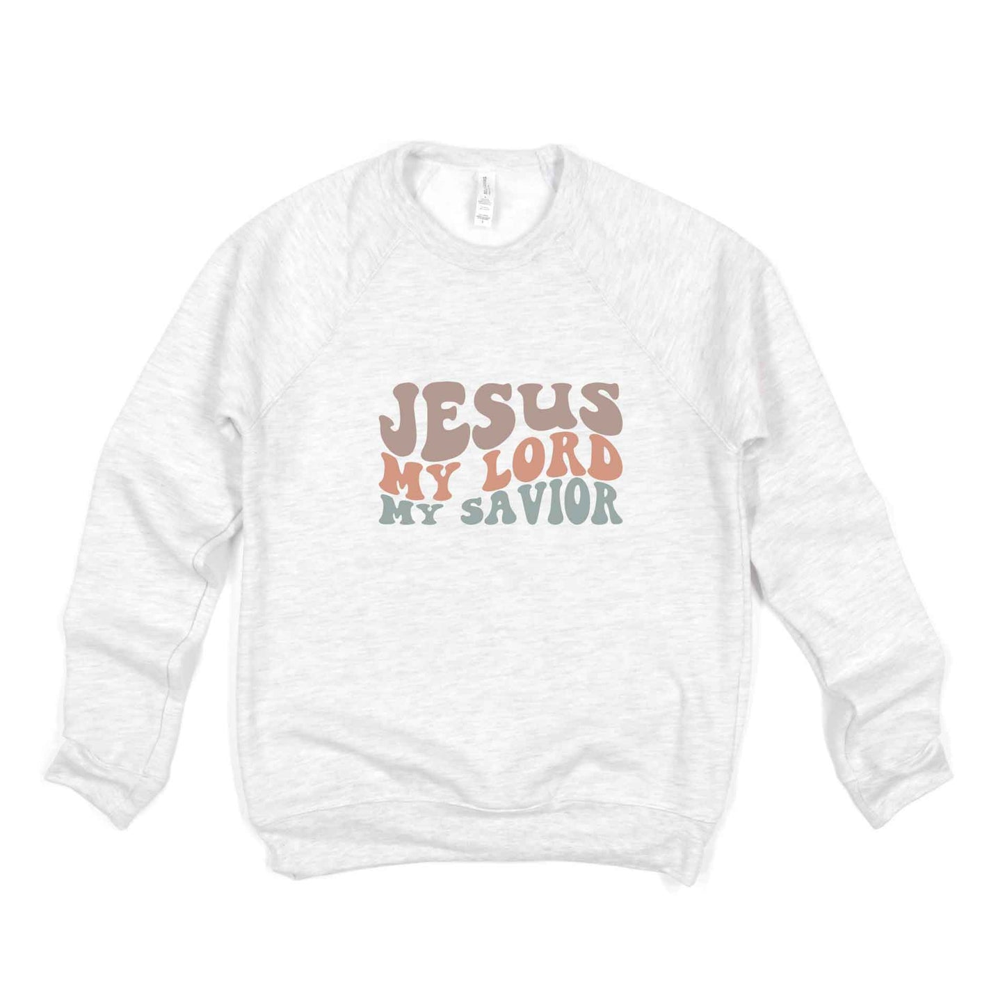 Jesus My Lord Wavy | Bella Canvas Premium Sweatshirt