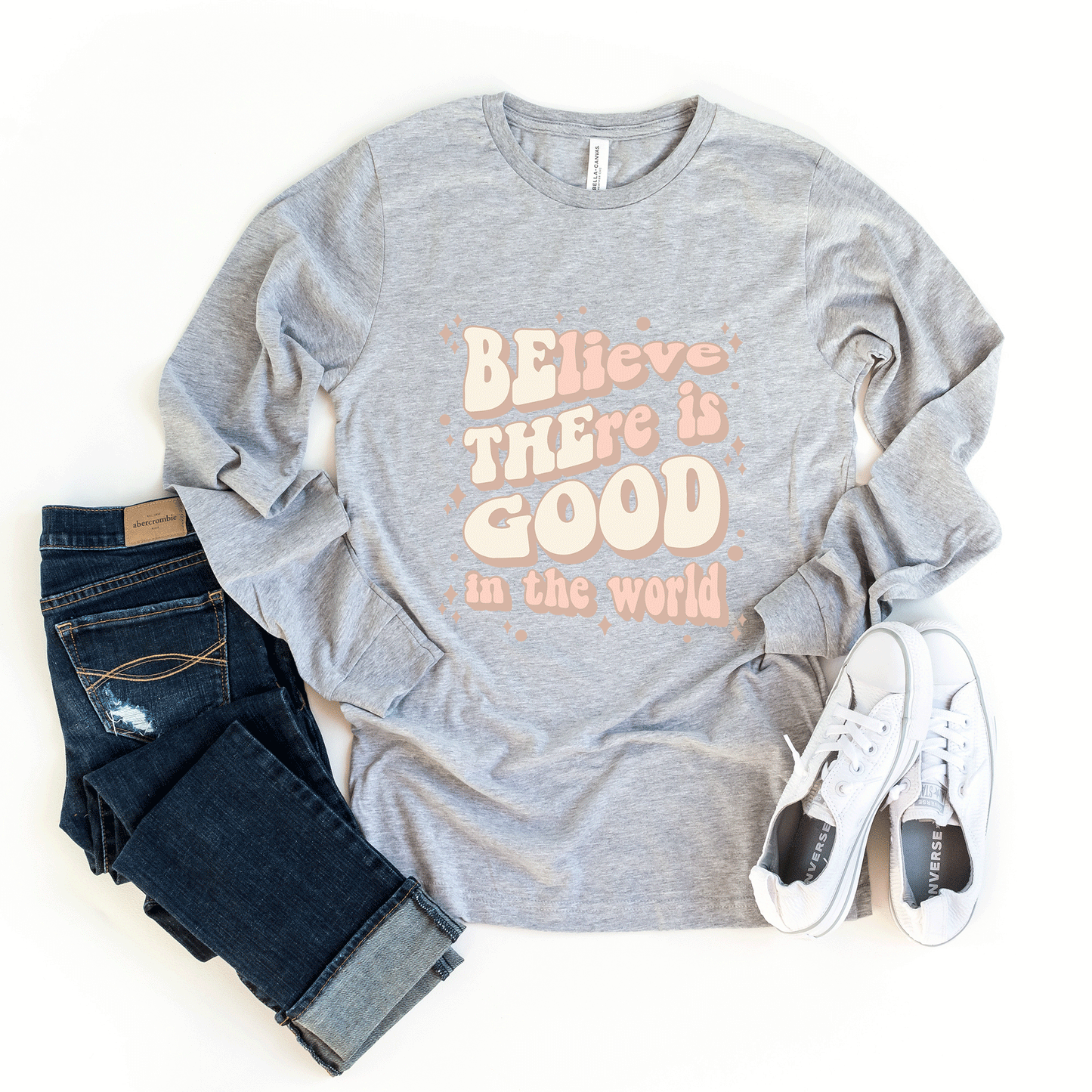 Be The Good In The World | Long Sleeve Crew Neck