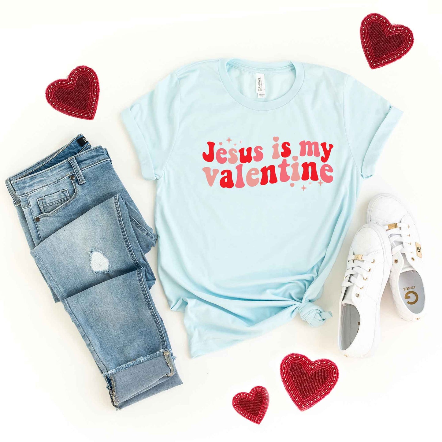 Jesus Is My Valentine | Short Sleeve Crew Neck