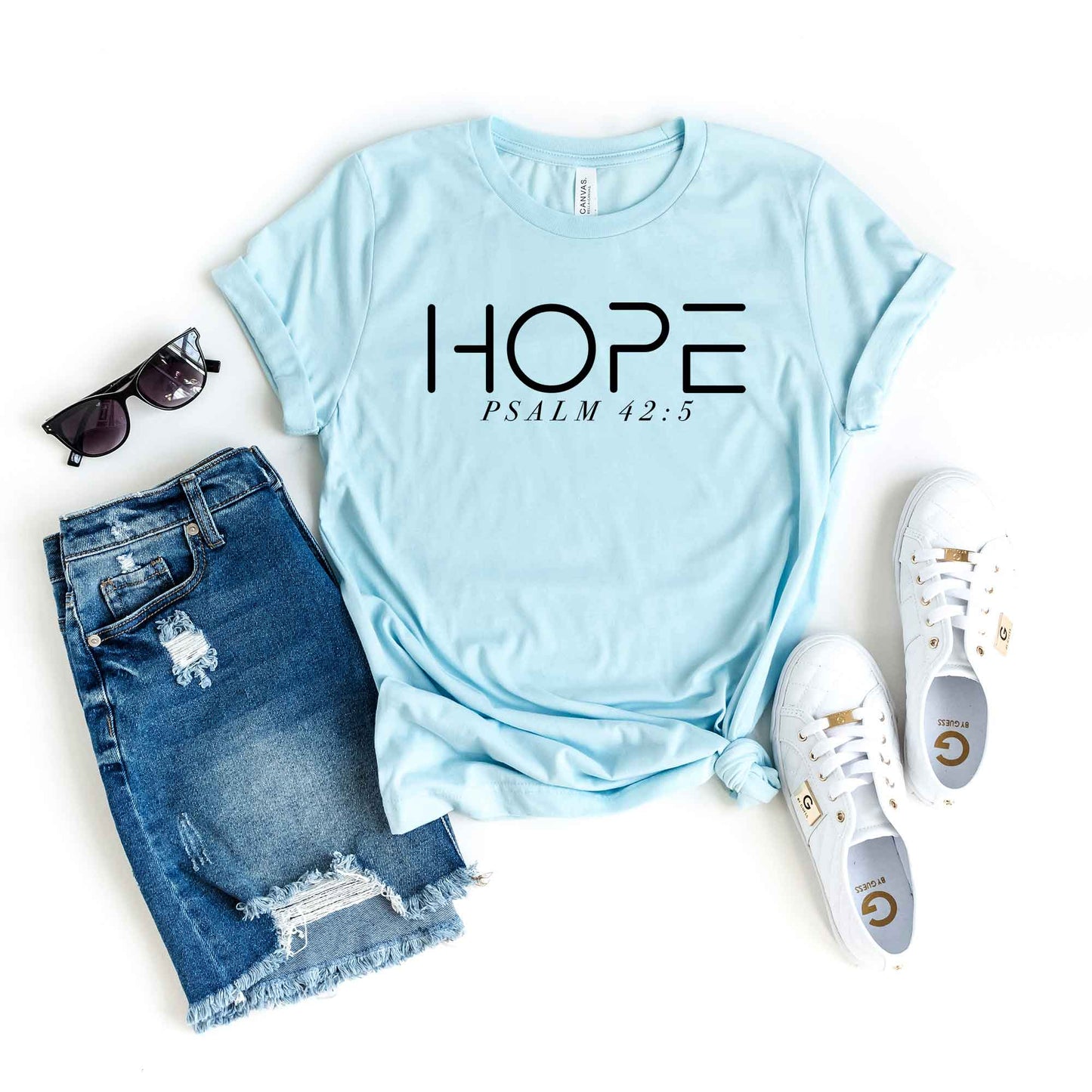 Hope Scripture | Short Sleeve Crew Neck