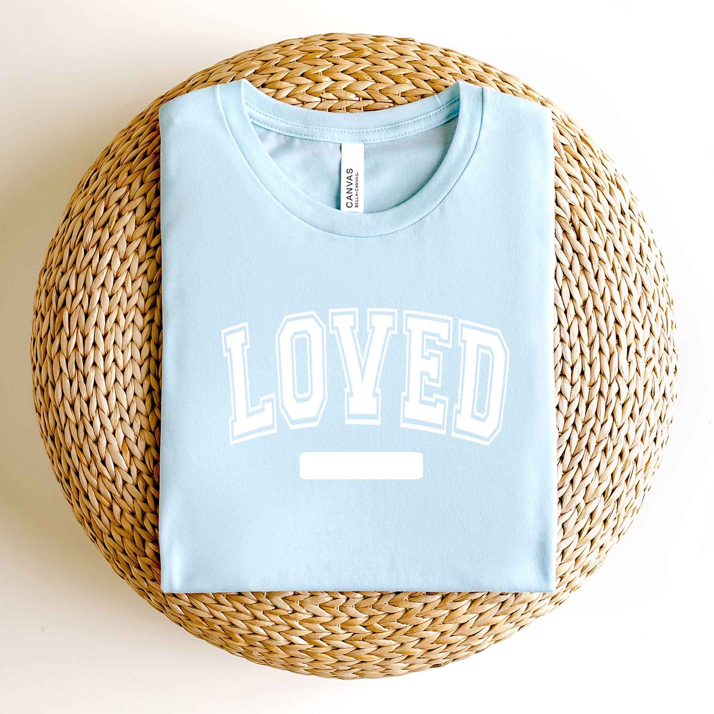 Loved Varsity  | Short Sleeve Crew Neck