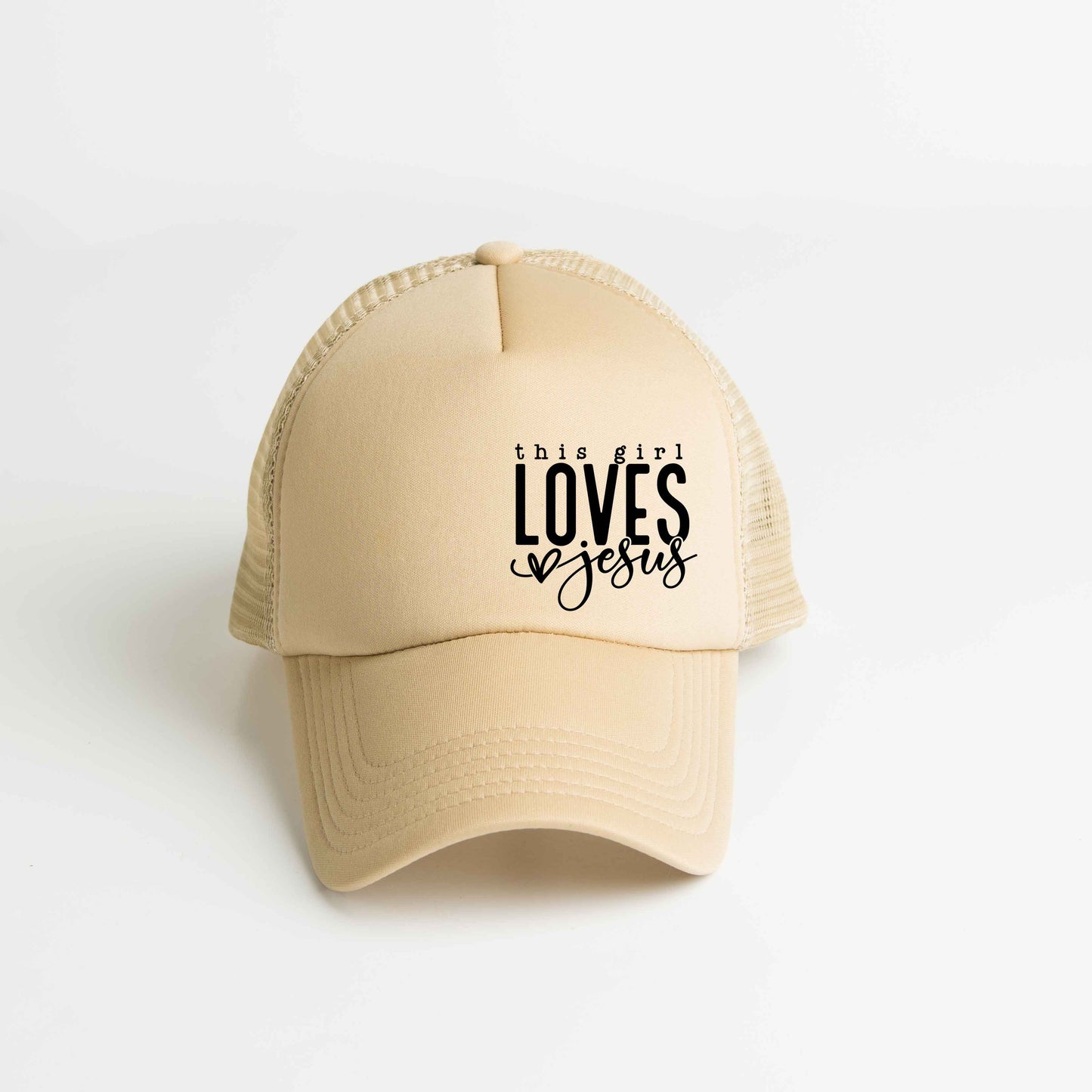 This Girl Loves Jesus | Foam Trucker Hat