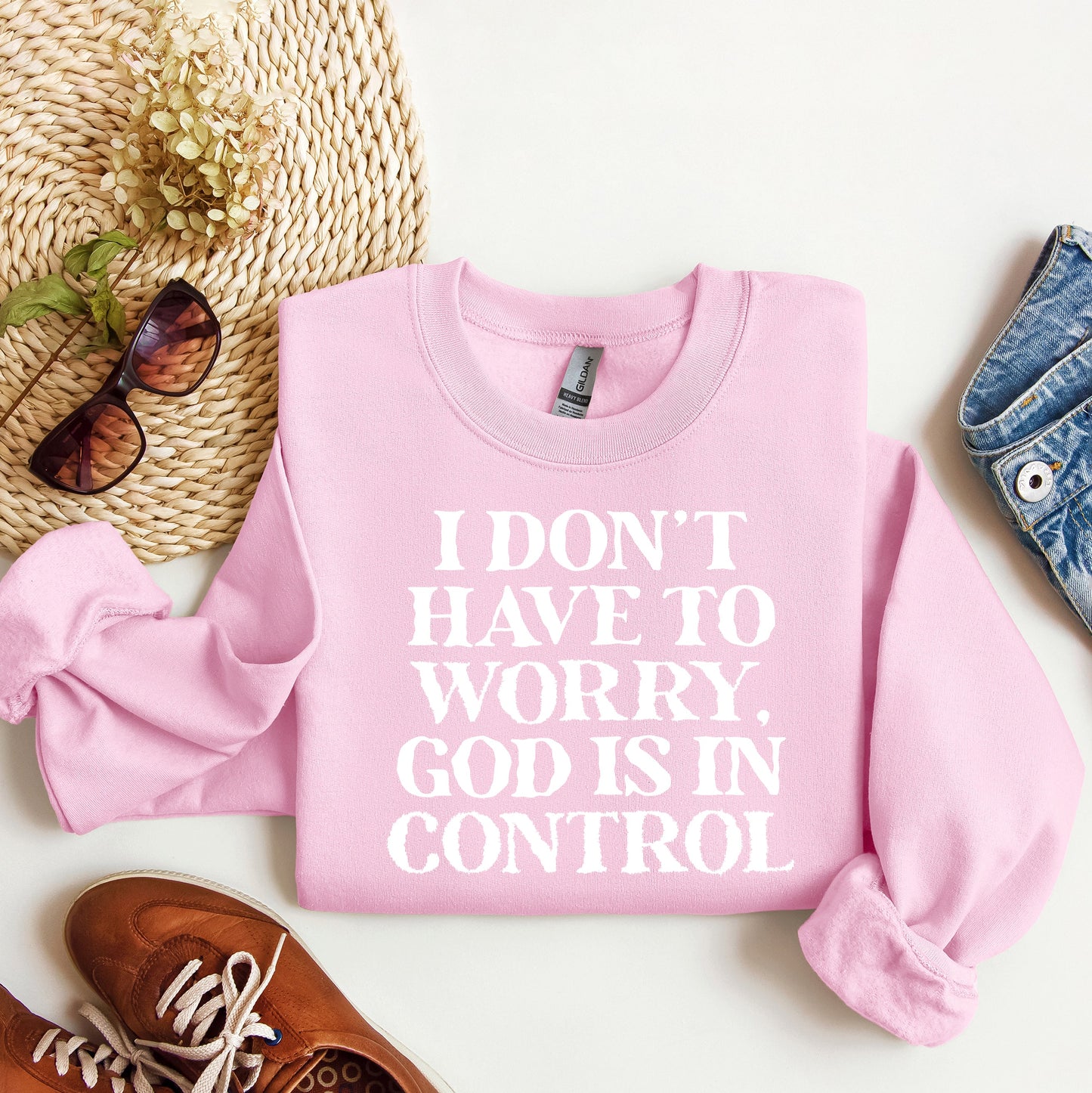 God is in Control | Sweatshirt