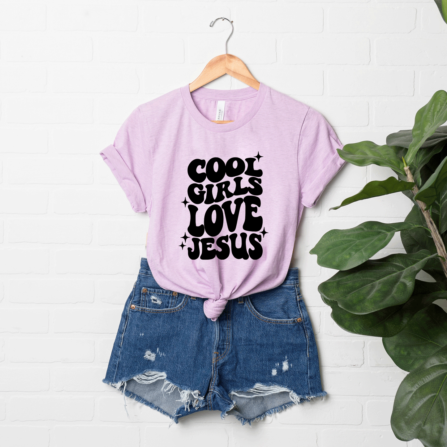 Cool Girls Love Jesus | Short Sleeve Crew Neck