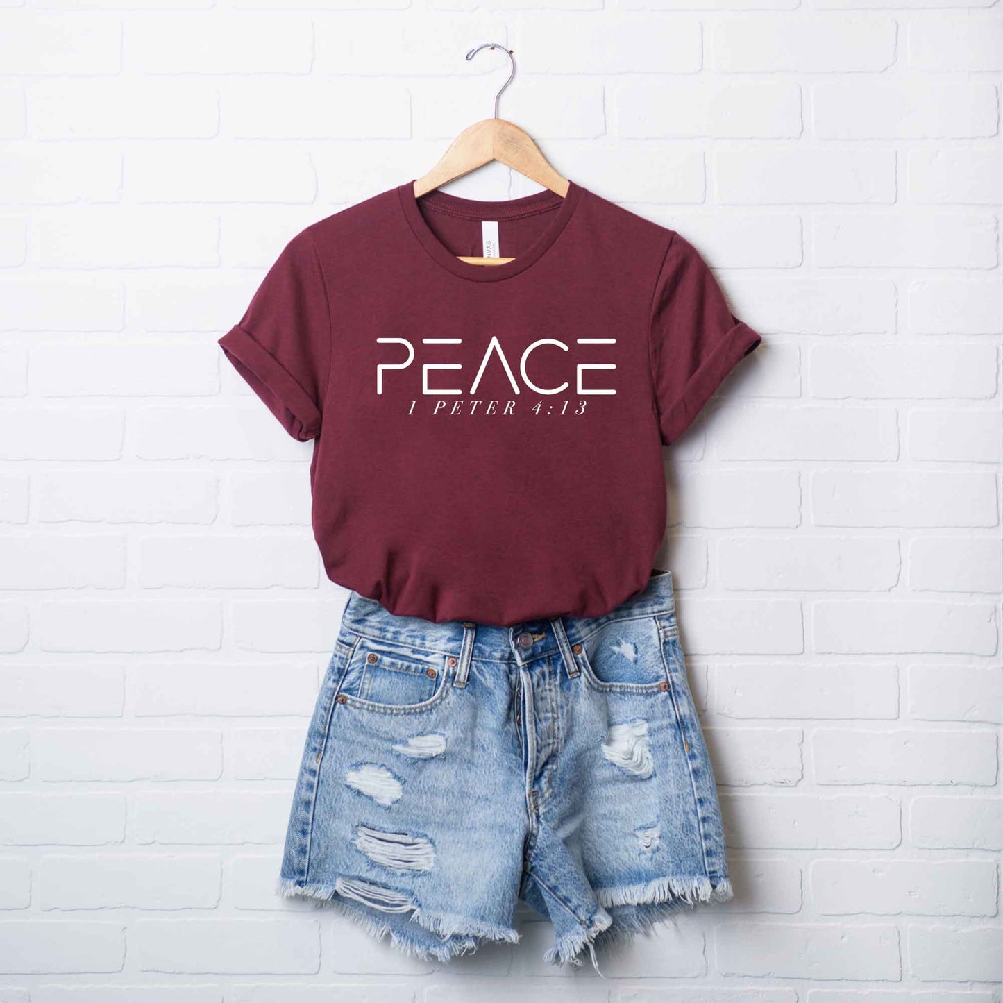 Peace | Short Sleeve Crew Neck