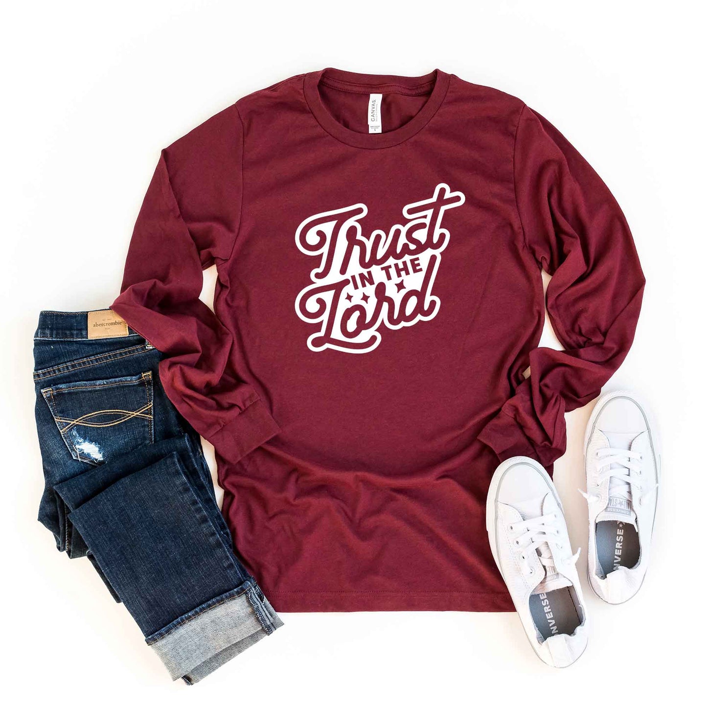 Trust In The Lord | Long Sleeve Crew Neck