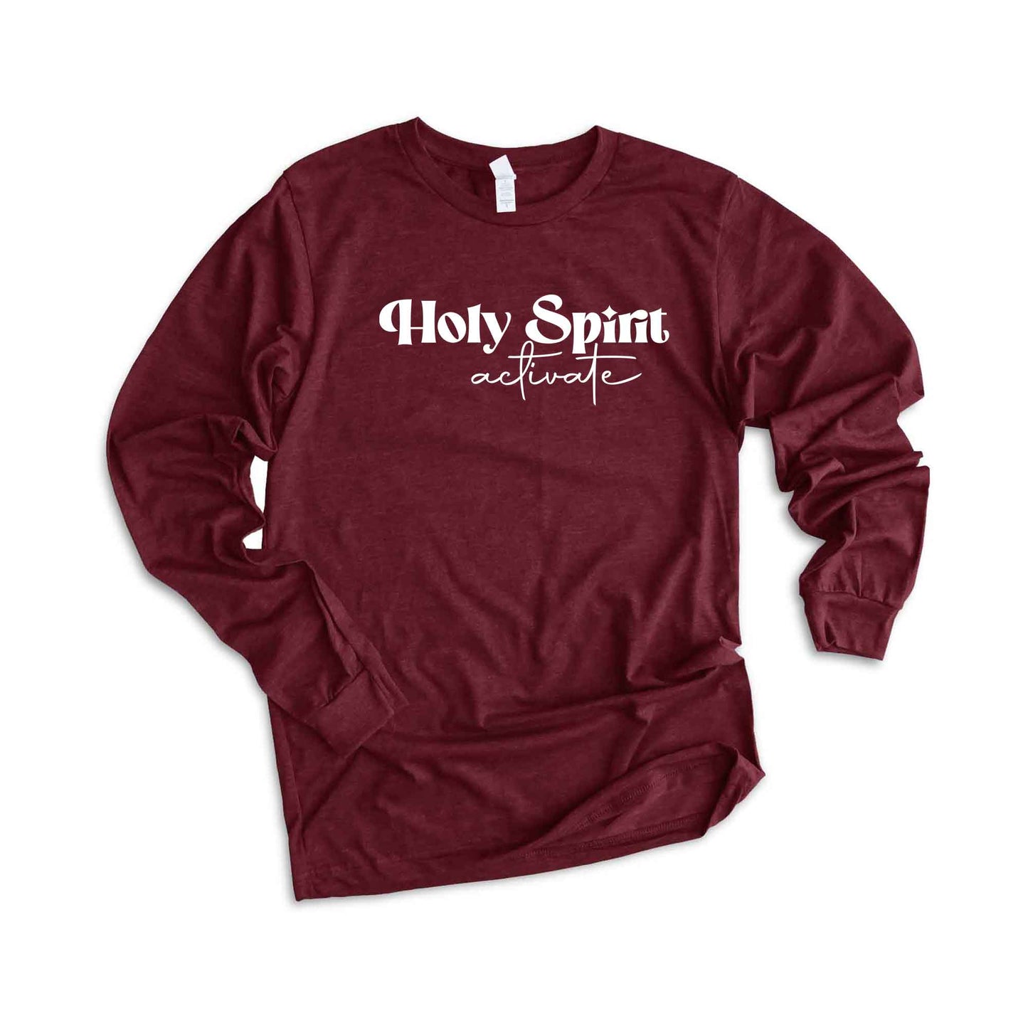 Holy Spirit Activate Star | Long Sleeve Crew Neck