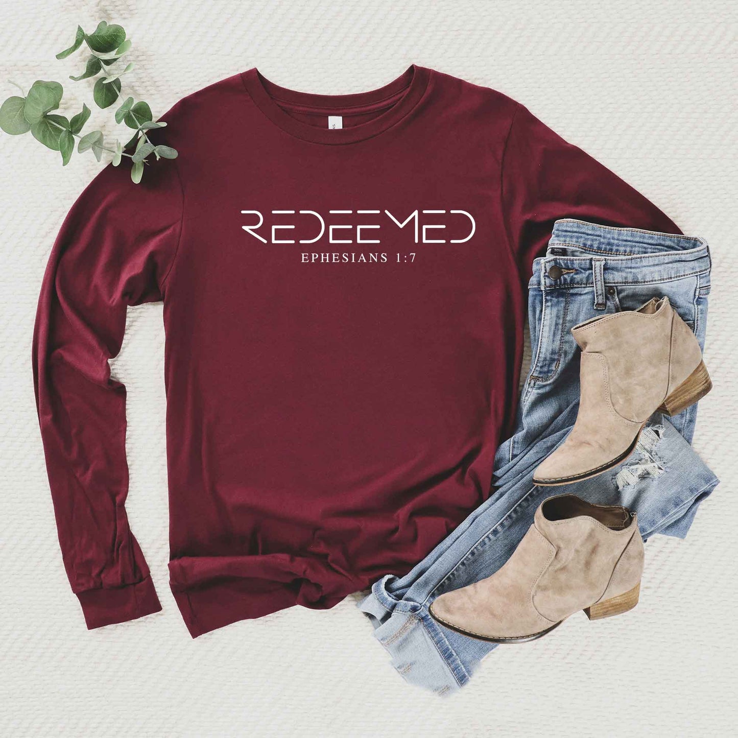 Redeemed | Long Sleeve Crew Neck