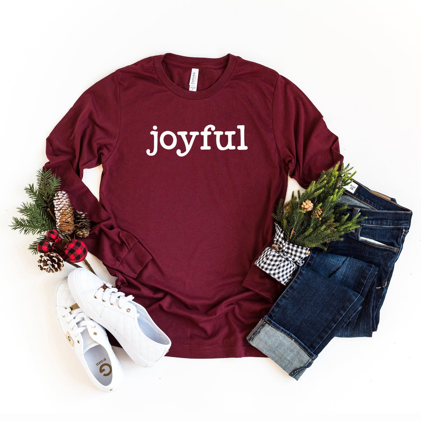 Joyful Bold | Long Sleeve Crew Neck