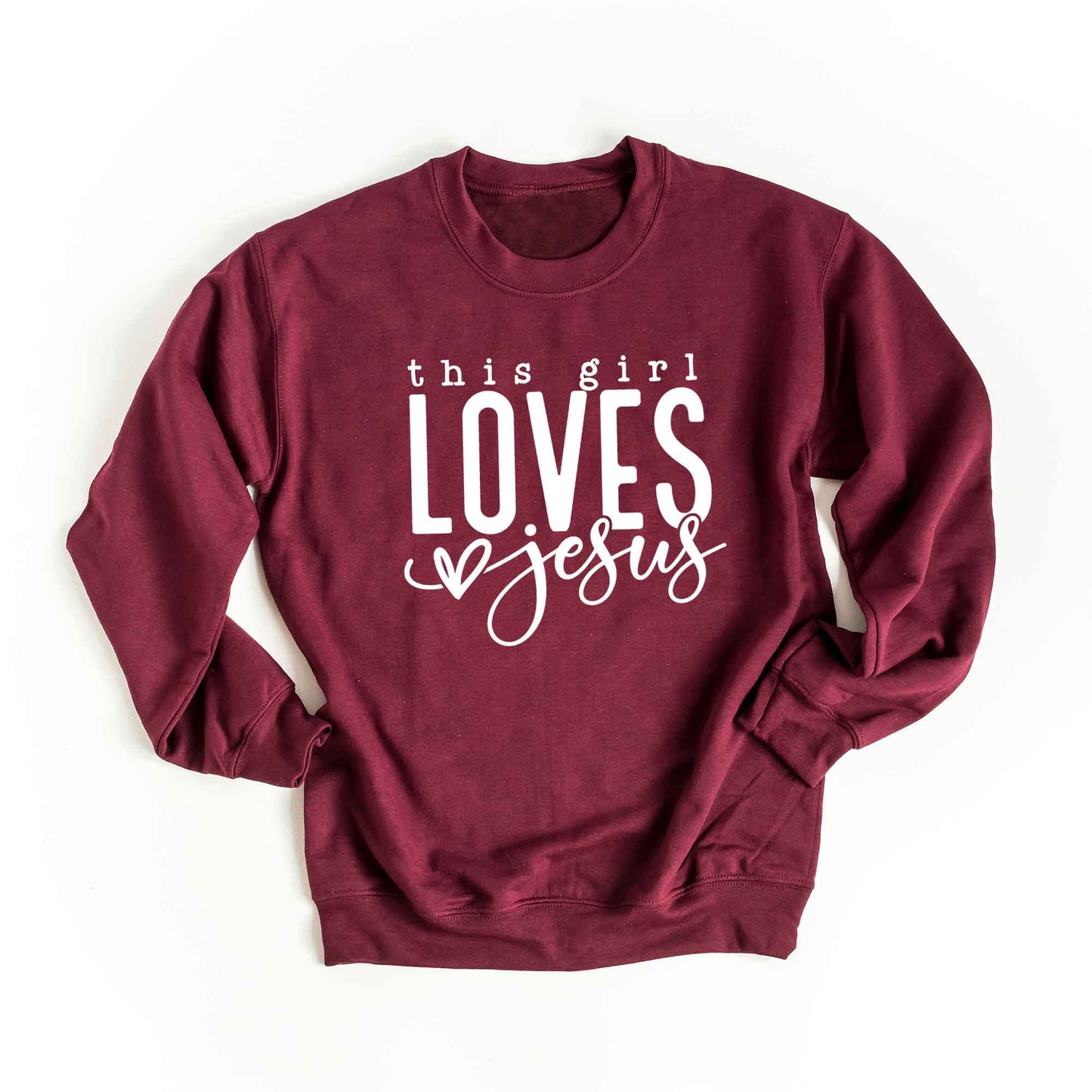 This Girl Loves Jesus | Sweatshirt