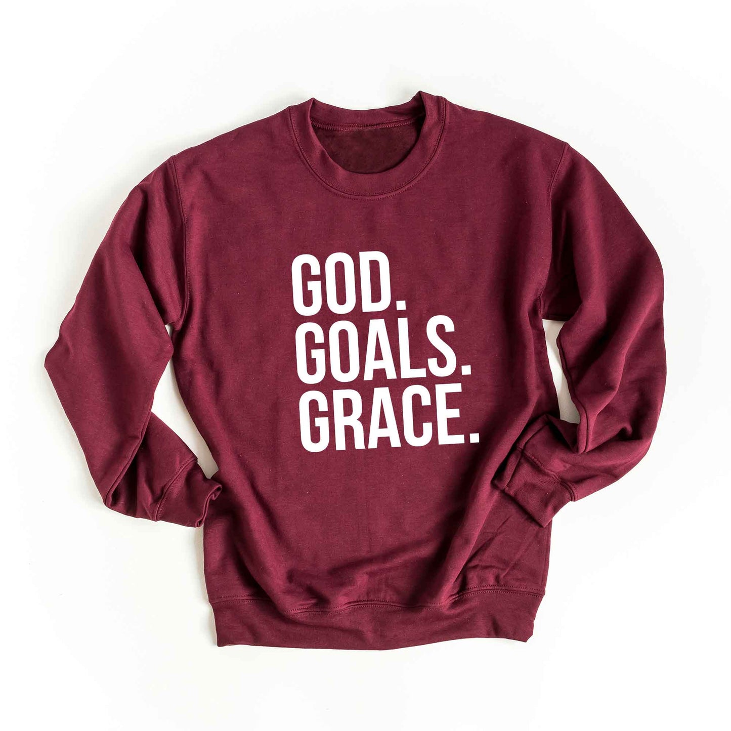 God Goals Grace | Sweatshirt