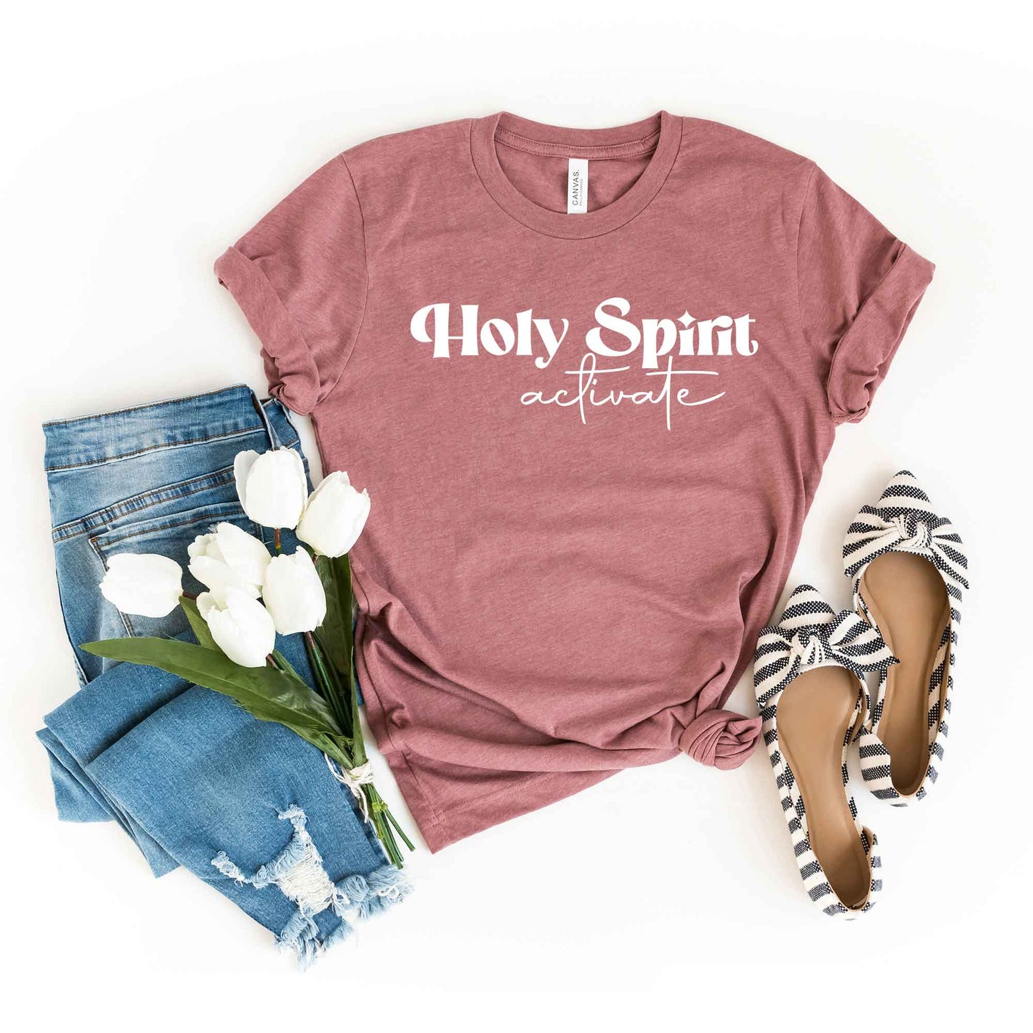 Holy Spirit Activate Star | Short Sleeve Crew Neck