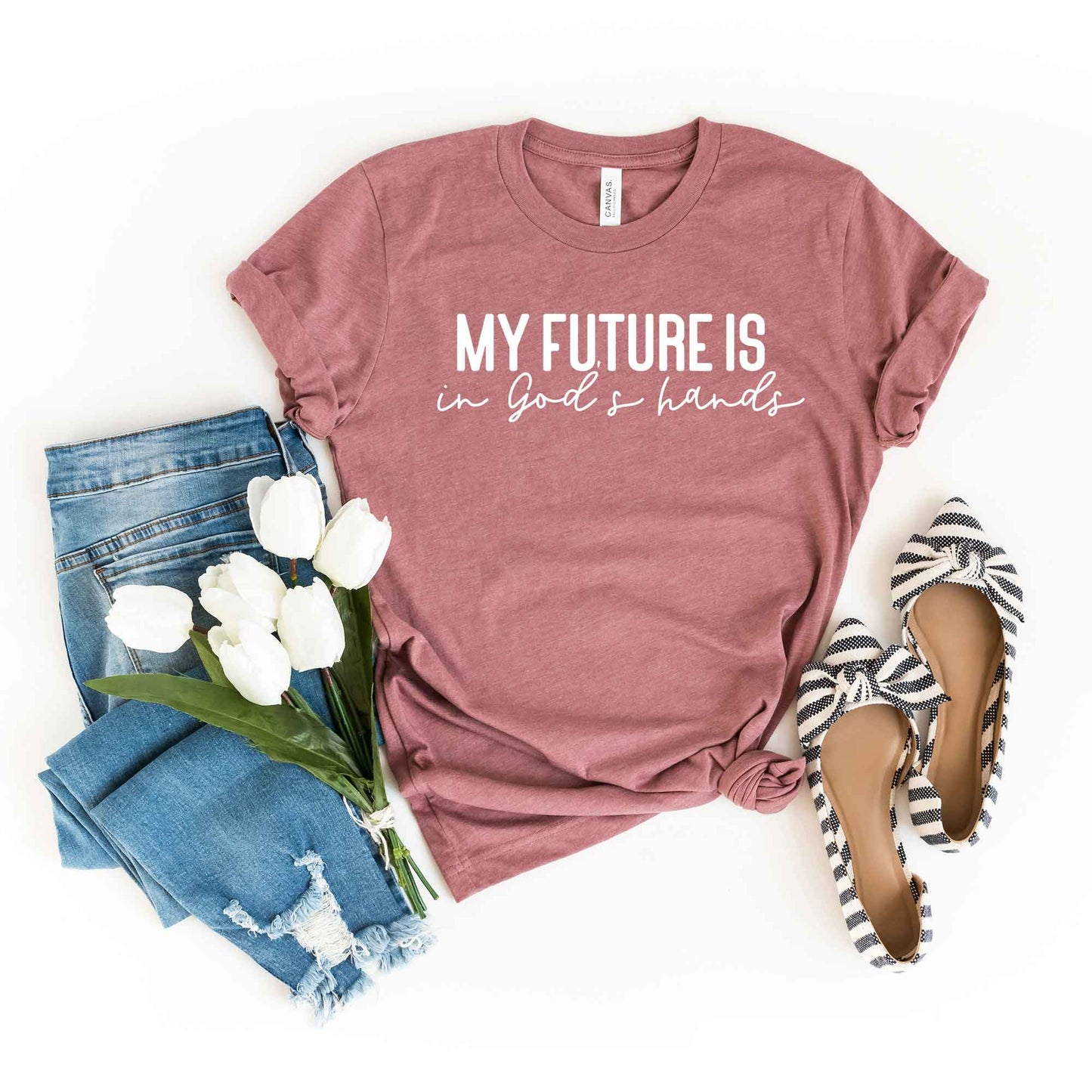 Future Is In God's Hands | Short Sleeve Crew Neck