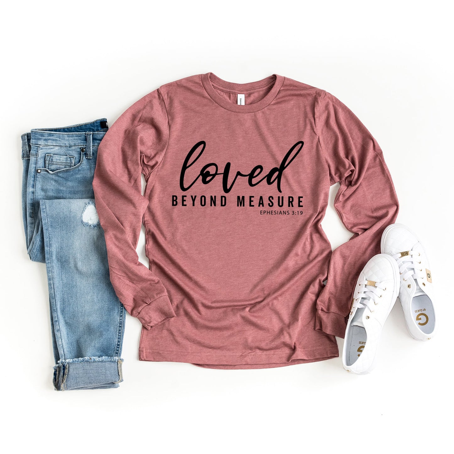 Loved Beyond Measure | Long Sleeve Crew Neck