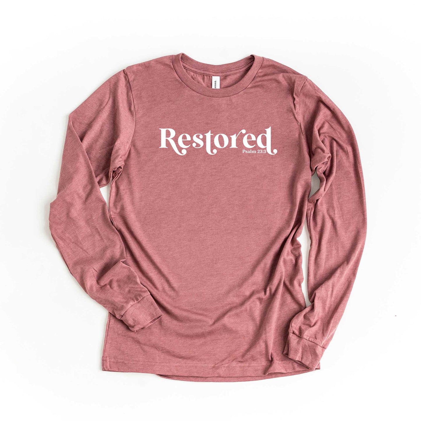 Restored Scripture | Long Sleeve Crew Neck