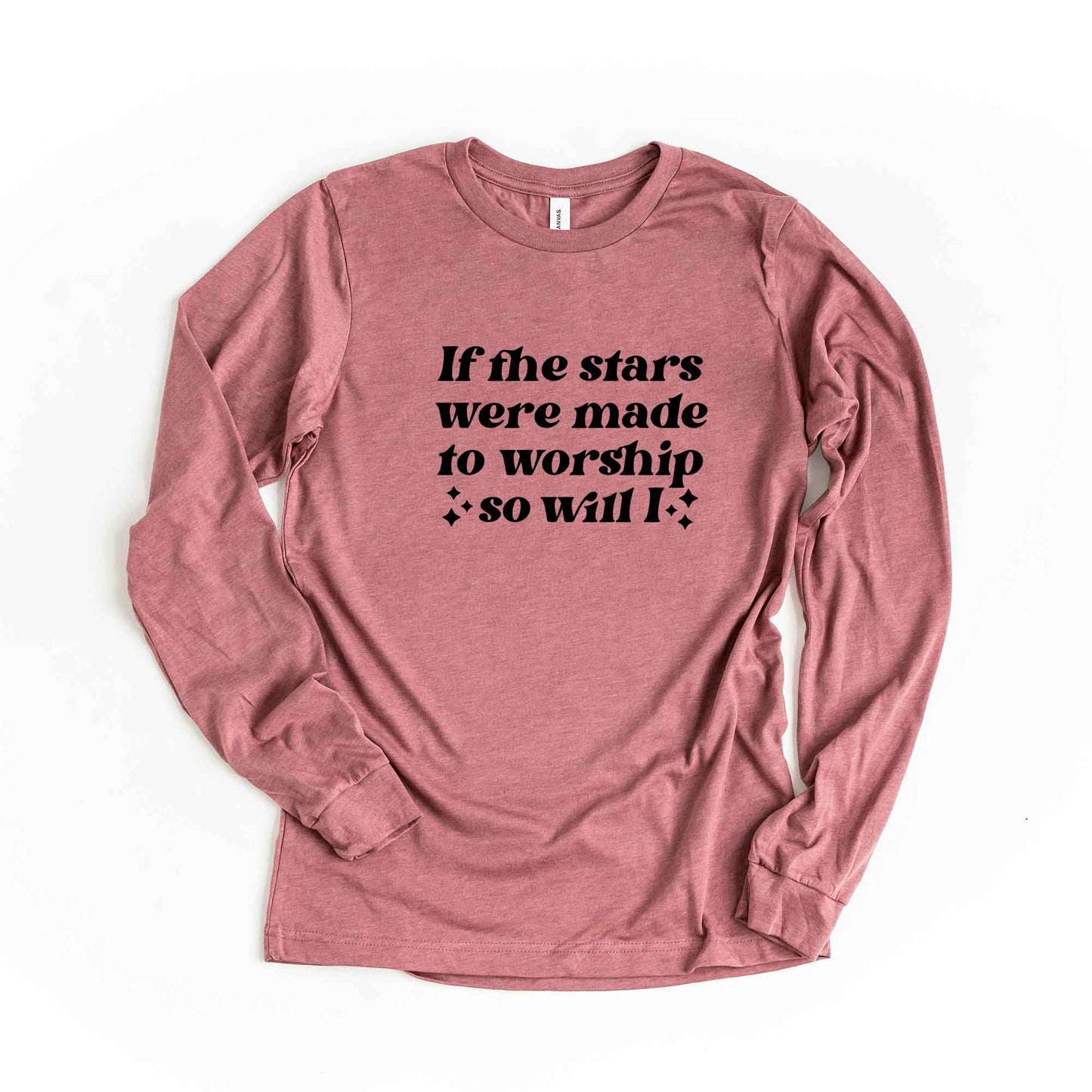 Stars Made To Worship | Long Sleeve Crew Neck