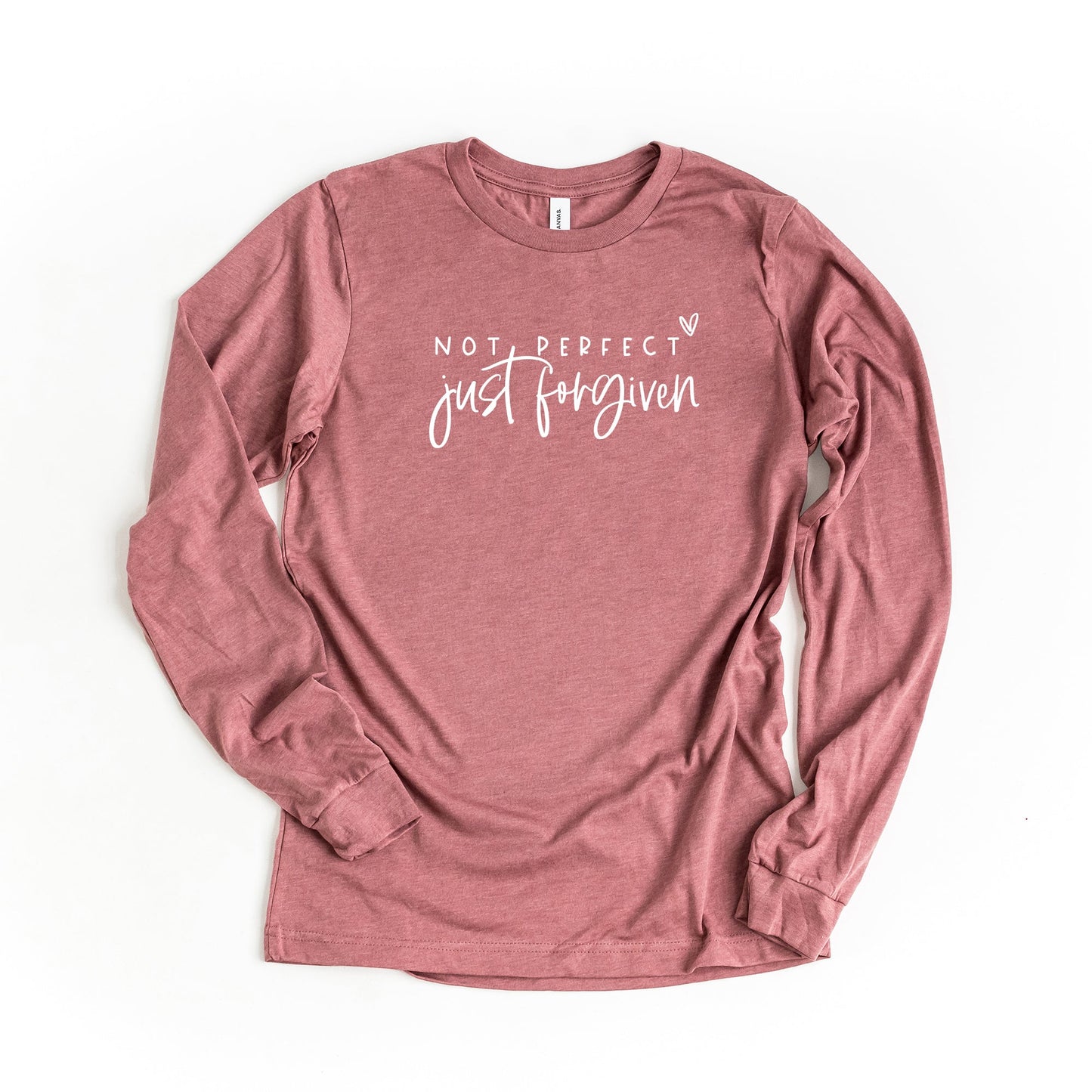 Not Perfect Just Forgiven | Long Sleeve Crew Neck