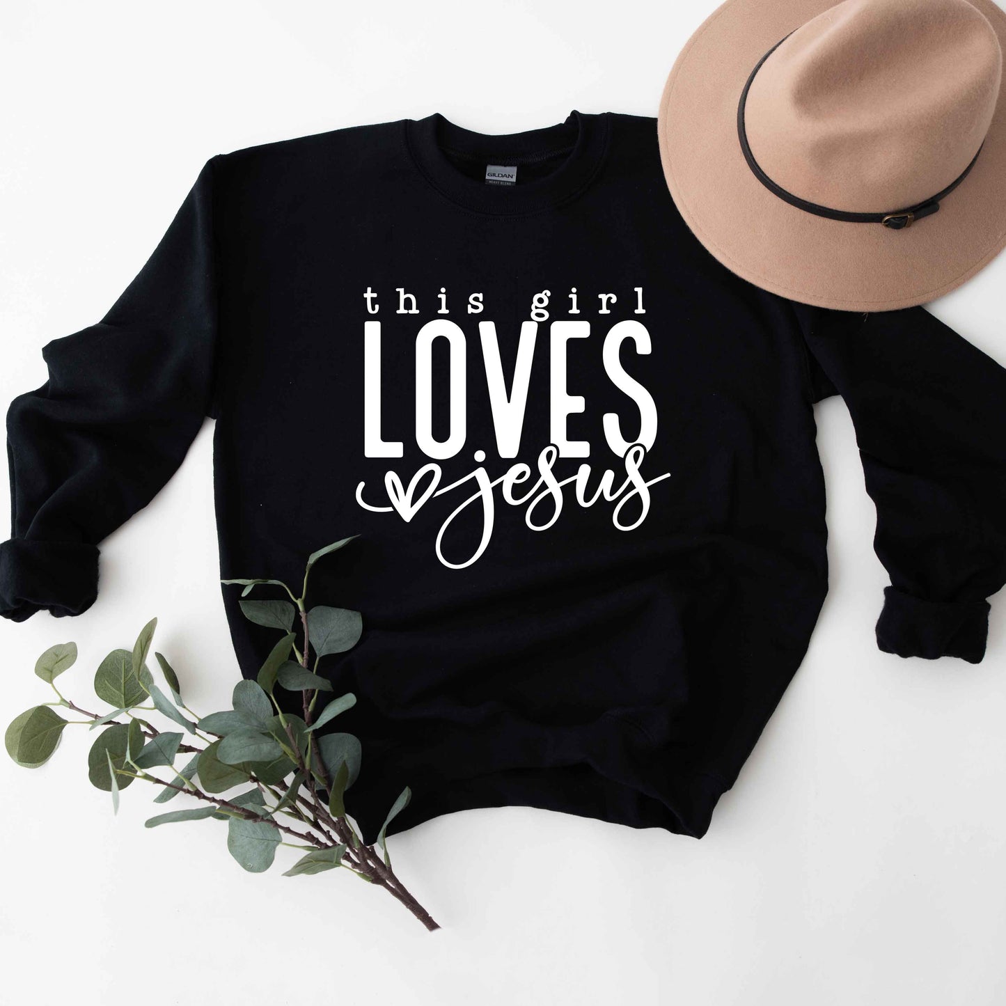 This Girl Loves Jesus | Sweatshirt