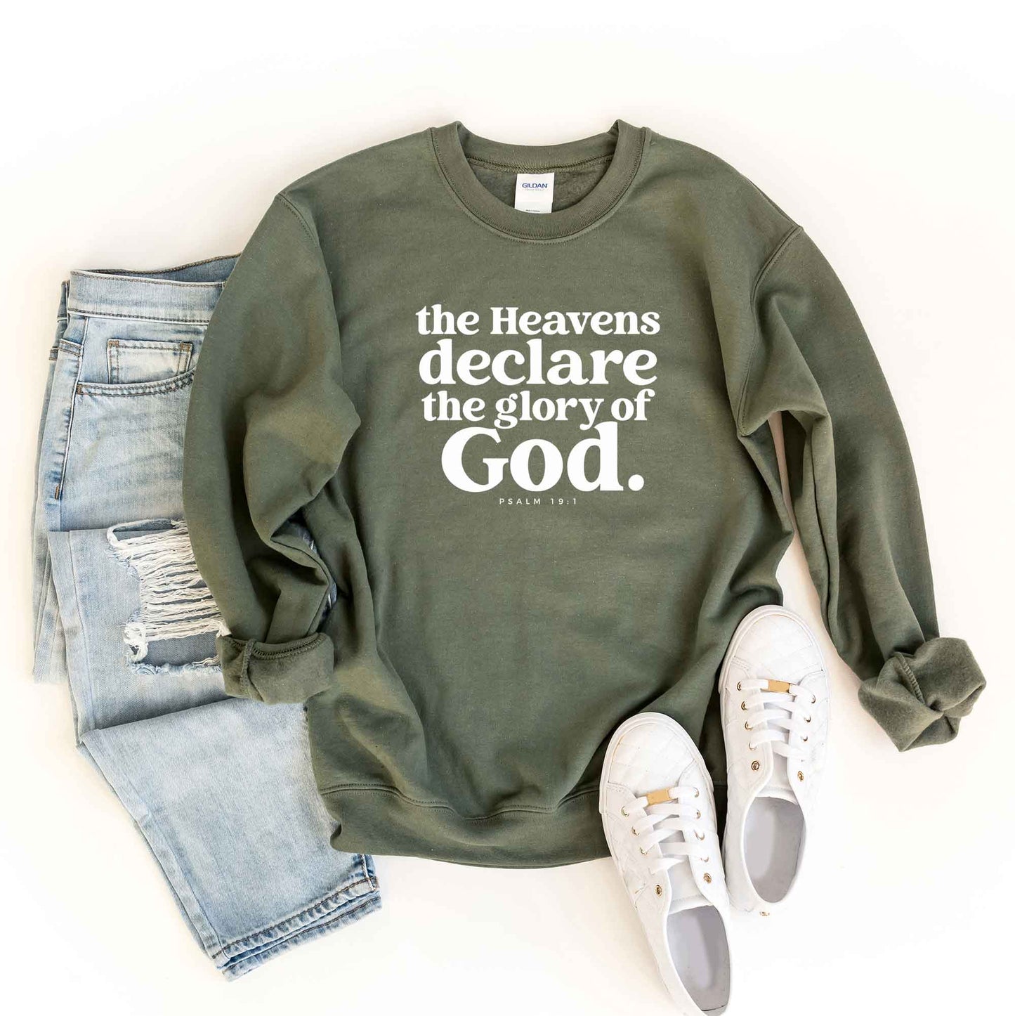 The Glory Of God Scripture | Sweatshirt