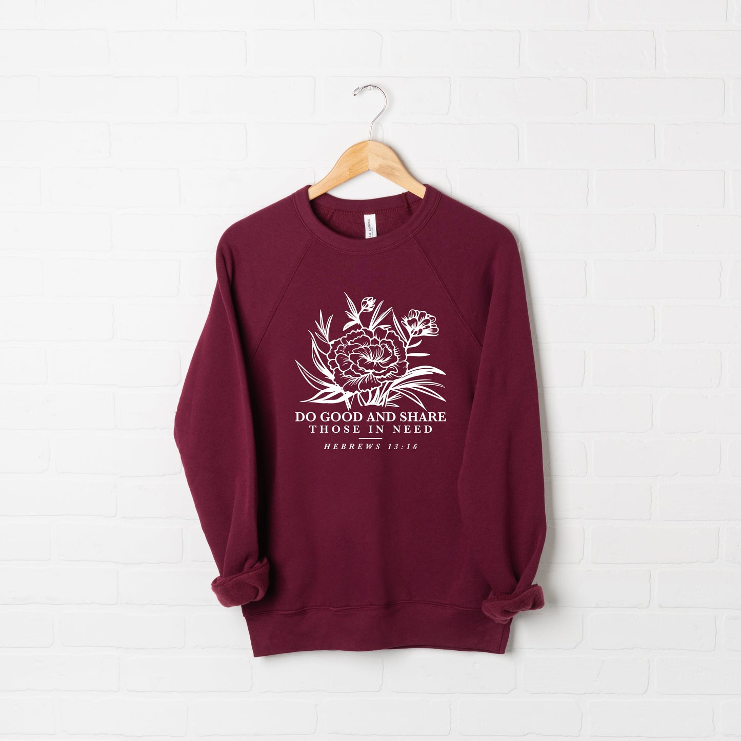 Do Good and Share | Bella Canvas Sweatshirt