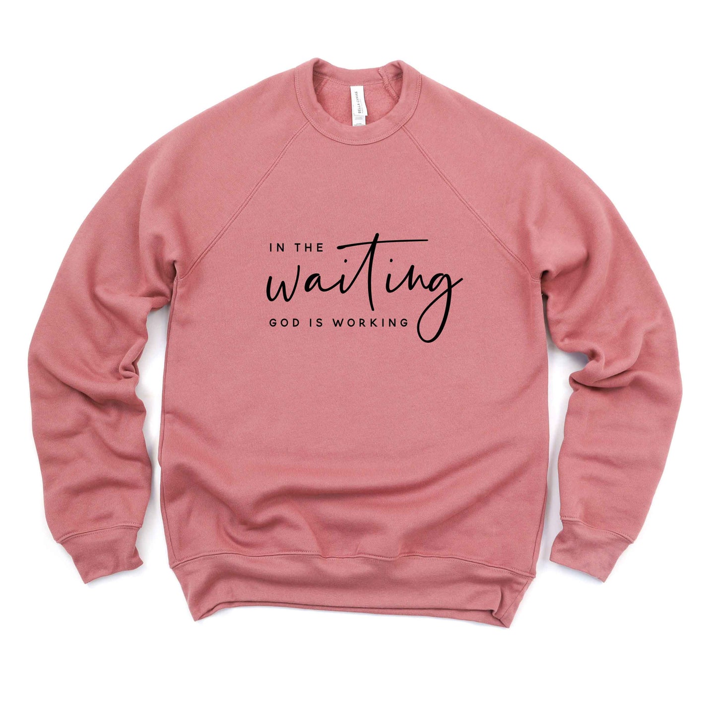 In The Waiting | Bella Canvas Premium Sweatshirt