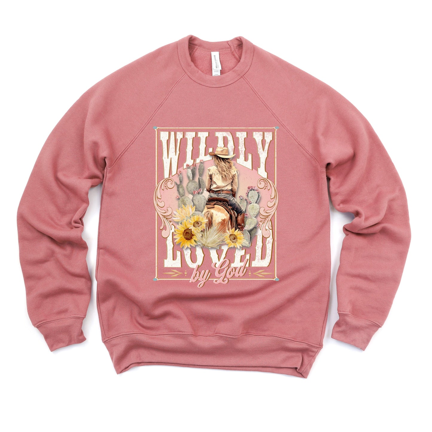 Wildly Loved By God | Bella Canvas Sweatshirt