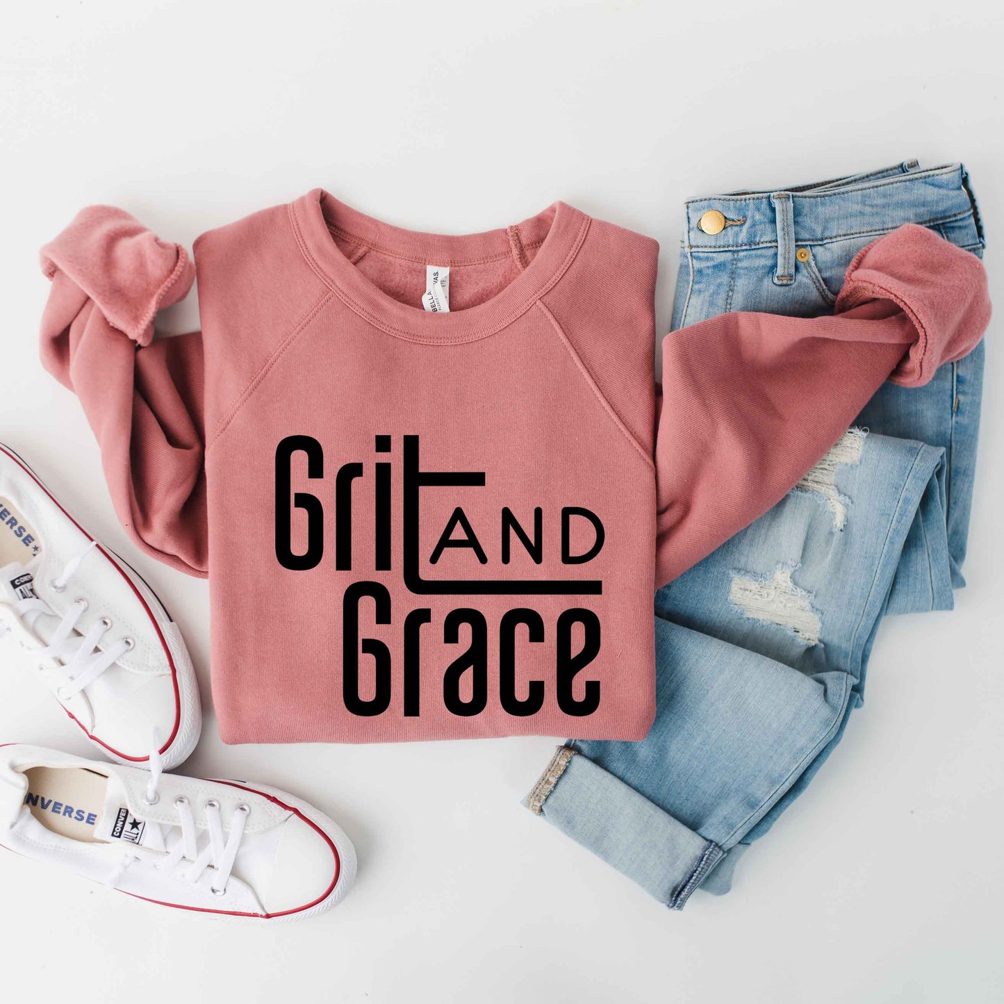 Grit and Grace | Bella Canvas Premium Sweatshirt