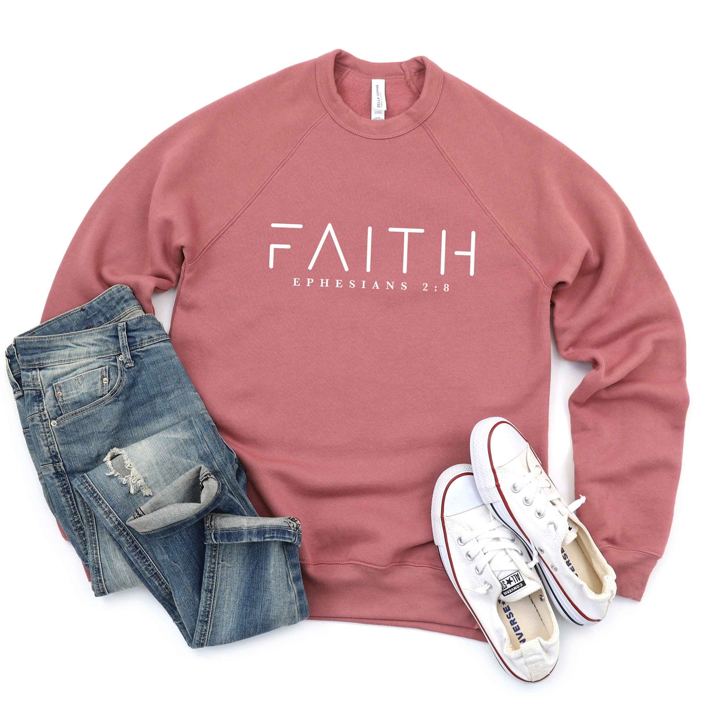 Faith | Bella Canvas Premium Sweatshirt