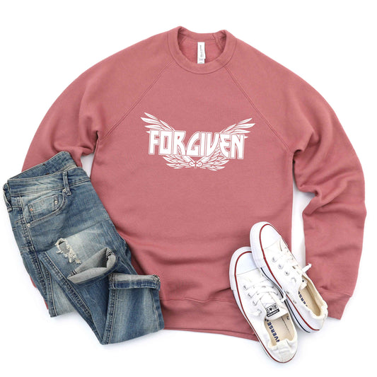 Forgiven Wings | Bella Canvas Premium Sweatshirt