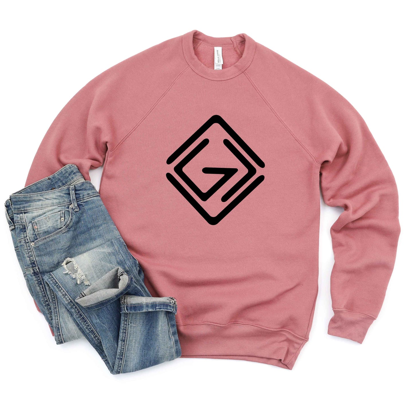 God Is Greater Diamond | Bella Canvas Premium Sweatshirt